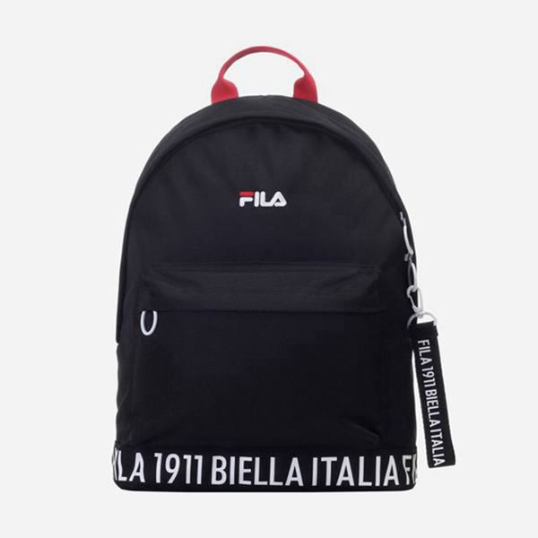 Mochila Fila Menina Pretas - Fila Lettering Round Portugal Online,NAFP-62143